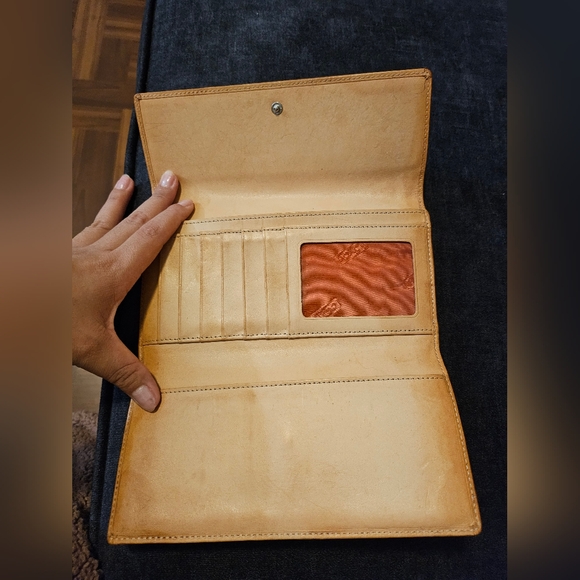 Coach Hampton Vintage Signature Jacquard Wallet - Picture 7 of 8